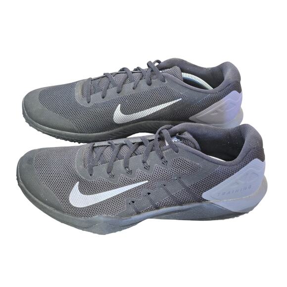Nike Retaliation TR 2 Black Metallic Grey Men's Training Shoes Size 13 - Picture 1 of 8